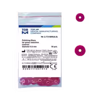 دیسک پرداخت مرکزدار زرشکی TORVM – POLISHING DISCS 50PCS