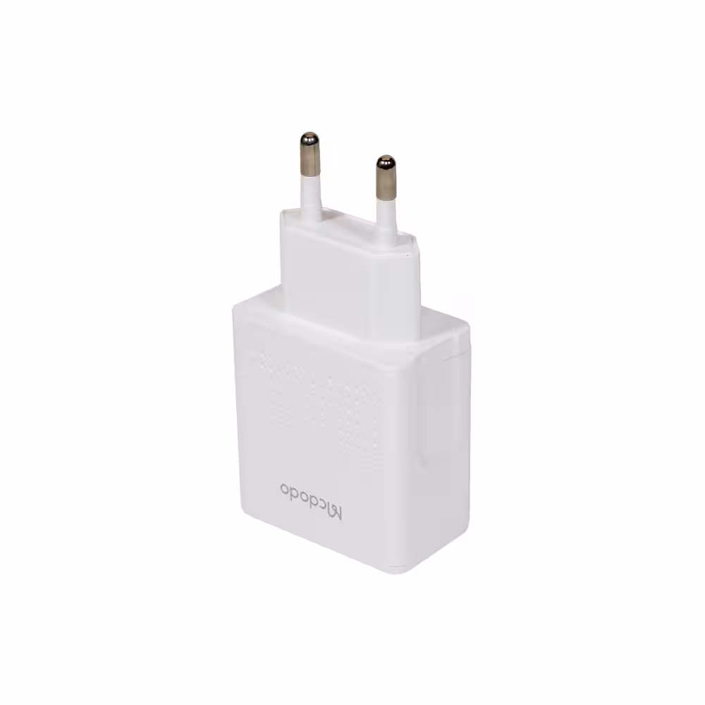 شارژر دیواری 12وات مک دودو مدل CH-3971 به همراه کابل Micro USB باگارانتی متین