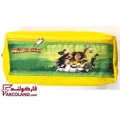 جامدادی پارچه ای طرح فانتزی زیپ دار مدل پسرانه