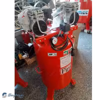 کمپرسور باد فینی 80 لیتری ایستاده سایلنت (دندانپزشکی) با دو موتور 8 بار 1 اسب 750 وات مدل FINI 750