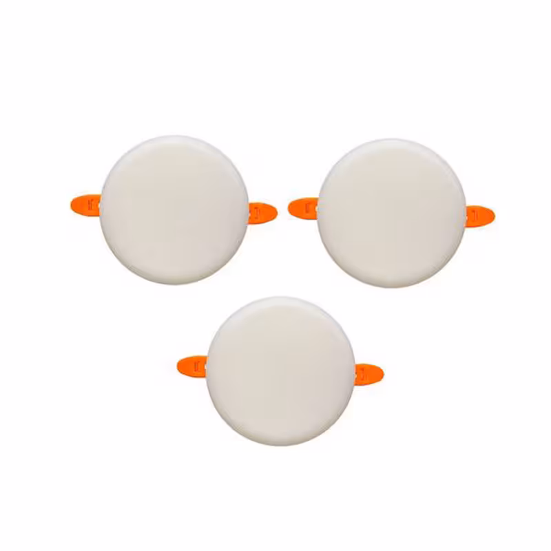 پنل سقفی ال ای دی 20 وات پرتو درخشان مدل فنر متغیر گرد بسته 3 عددی