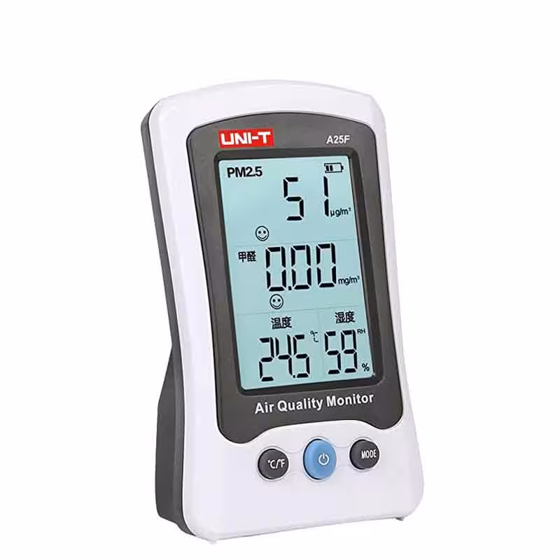 آنالایزر کیفیت هوای محیط و گاز فرمالدهید یونیتی UNI-T A25F