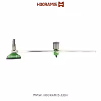 گرد بر نفت خور 60 سانتیمتری شیشه (رنگ سبز)