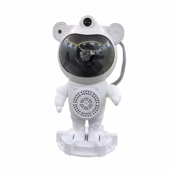 چراغ خواب پروژکتور کهکشانی اسپیکر دار مدل فضانورد