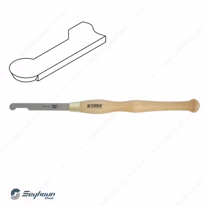 مغار خراطی تراش چوب سر گرد راست دست نارکس مدل narex 818206