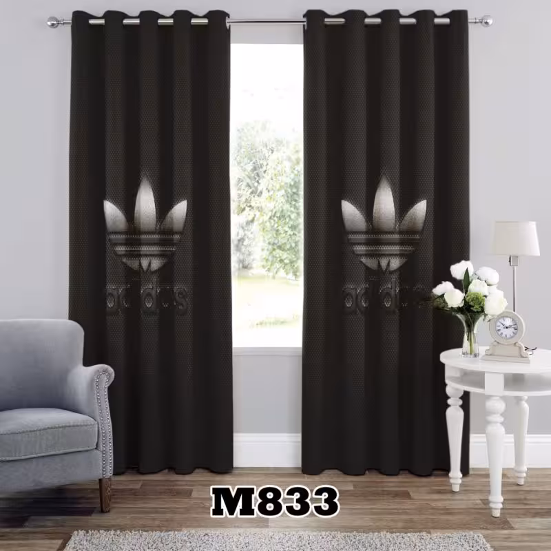 پرده سه بعدی طرح برند