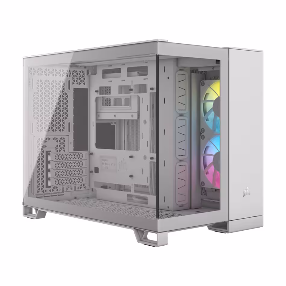 کیس کورسیر CASE CORSAIR 2500X MID-TOWER WHITE