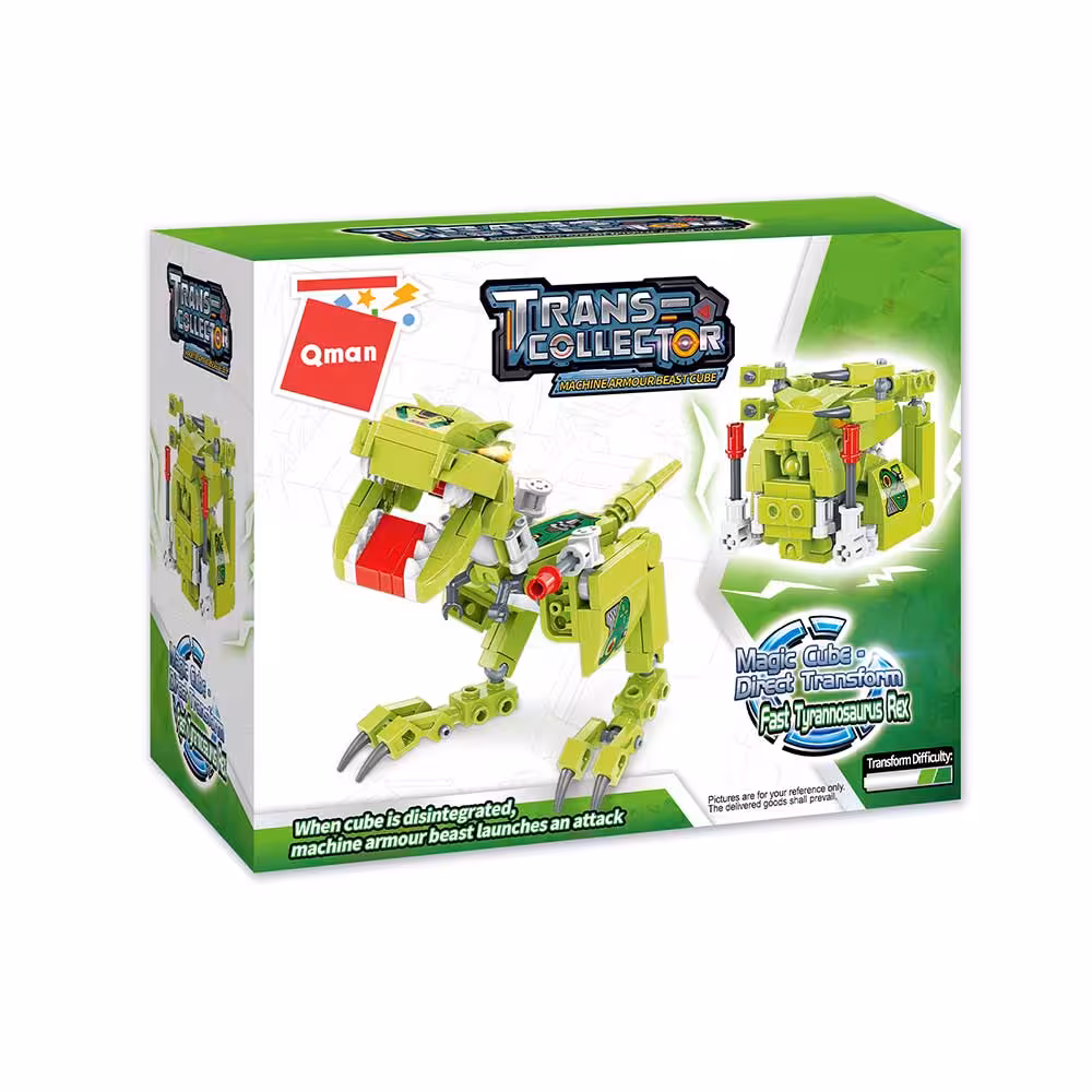 ساختنی کیومن مدل دایناسور کد C41203 جمع شونده