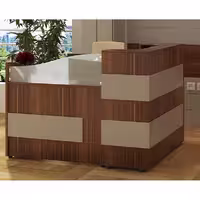 میز کارمندی جلیس مدل نکا E