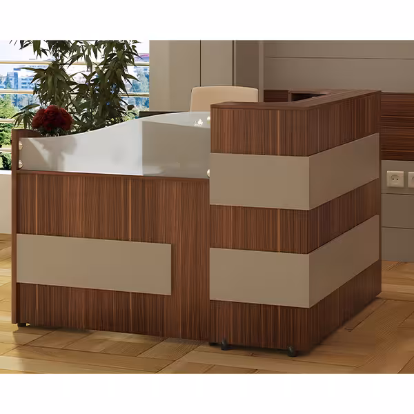 میز کارمندی جلیس مدل نکا E