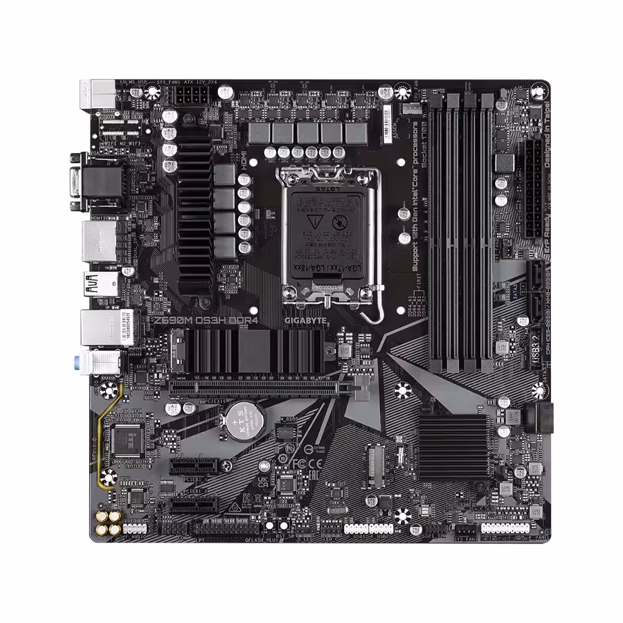 مادربرد گیگابایت Z690M DS3H DDR4