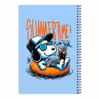 دفتر مشق 80 برگ اس جی مدل اسنوپی تابستان