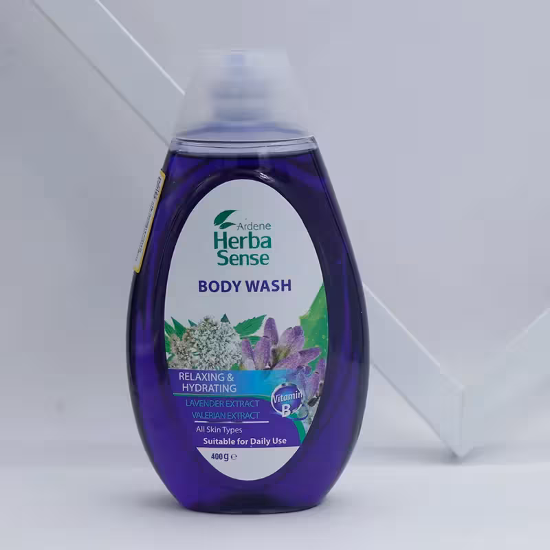 عمده فروشی شامپو بدن با رایحه آرامبخش آردن هرباسنس Ardene Herbasense حجم 400 میل 92420