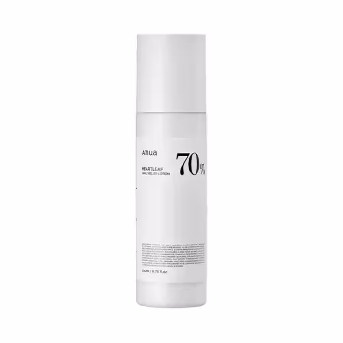 لوسیون آبرسان و تسکین‌دهنده آنوا Anua Heartleaf 70 Lotion