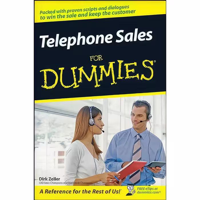 کتاب زبان اصلی Telephone Sales For Dummies اثر Dirk Zeller انتشارات For Dummies