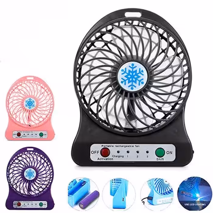 پنکه شارژی رومیزی Angel