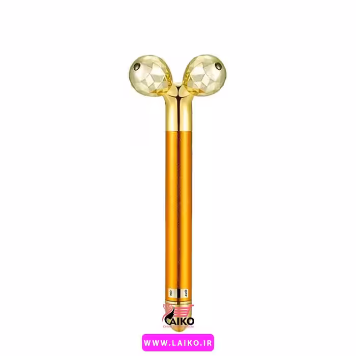قلم ماساژور طلایی گوی دار