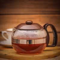 قوری 1000 میلی لیتری گرد دسته بغل سانگ سون songsun