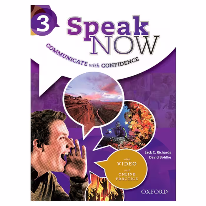 کتاب آموزش زبان انگلیسی Speak Now 3