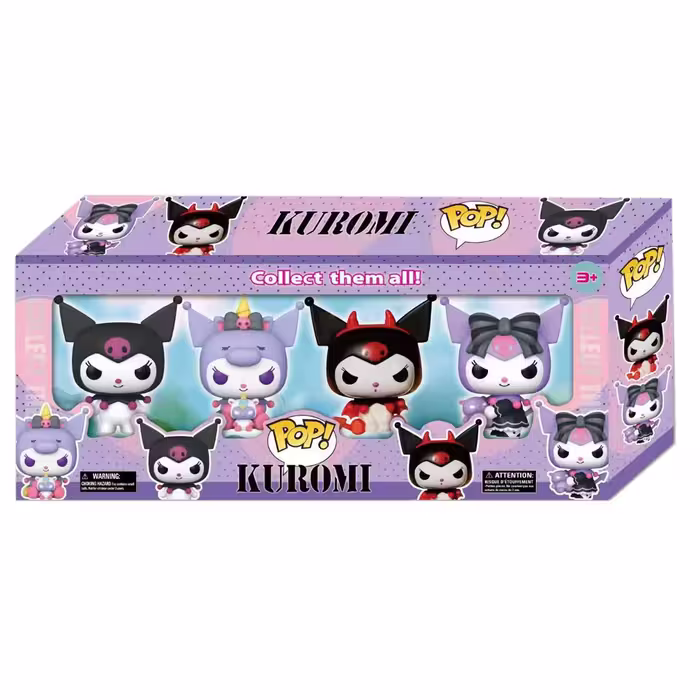 فانکو پاپ کیتی (کرومی) | Kitty Collect Them All | ست 4 عددی