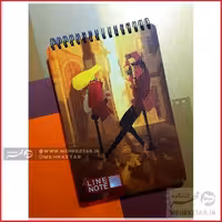 دفتر یادداشت لاین نوت طرح عکاس