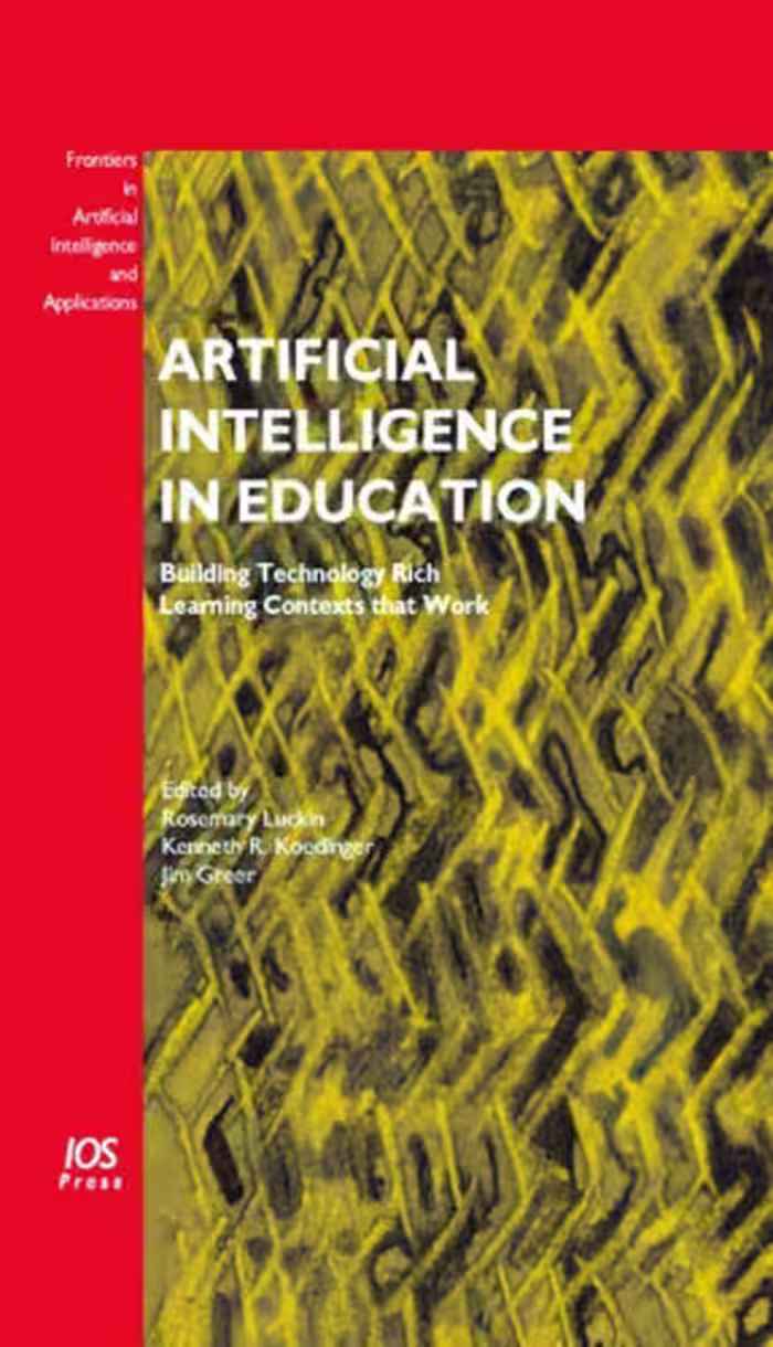 خرید و دانلود نسخه کامل کتاب Artificial Intelligence in Education: Building Technology Rich Learning Contexts that Work