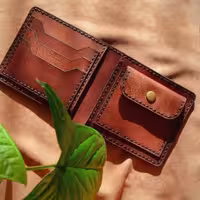 کیف جیبی چرم طبیعی و دست دوز کد141تیاراچرم مشهد 