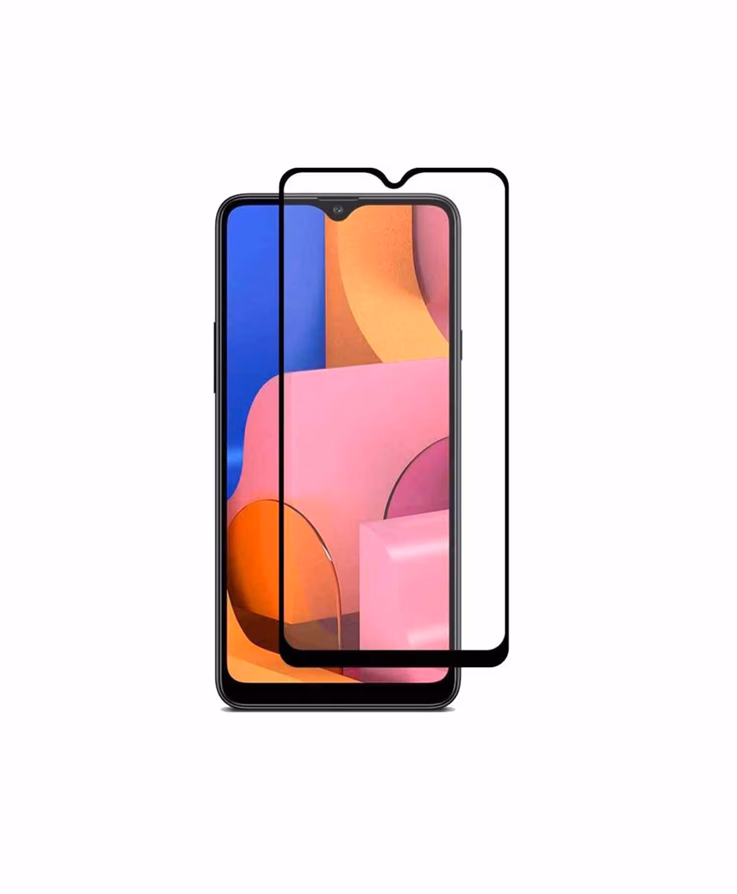 گلس فول تمام چسب موبایل سامسونگ Samsung A20s
