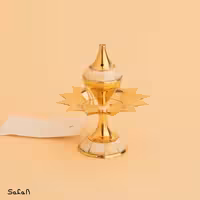 عودسوز جفت برنج و صدف 6478