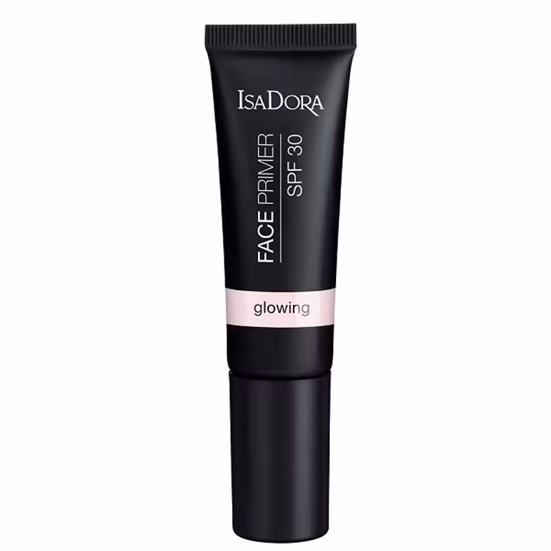 پرایمر ایزادورا ISADORA مدل درخشان کننده GLOWING حاوی ضد آفتاب SPF30 حجم 30 (اصل 100٪)