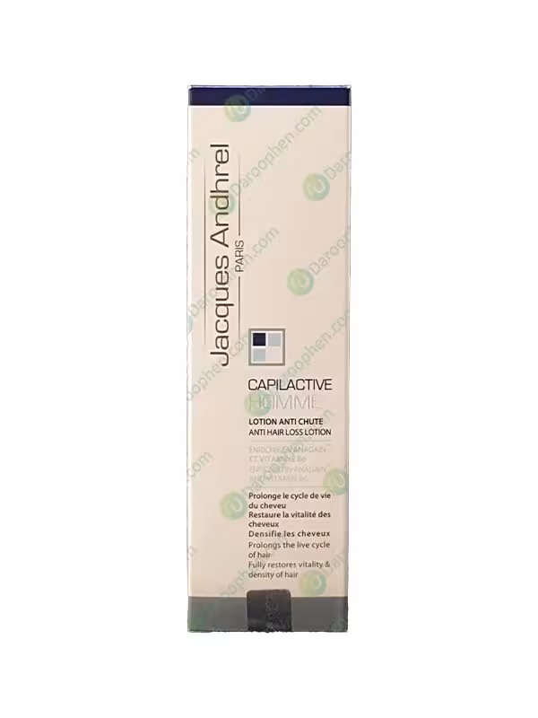 تونیک ضد ریزش مو آقایان ژاک آندرل پاریس 60 میلی لیتر – Jacques Andhrel Capilactive Homme Lotion Anti Loss Hiar 60 ml