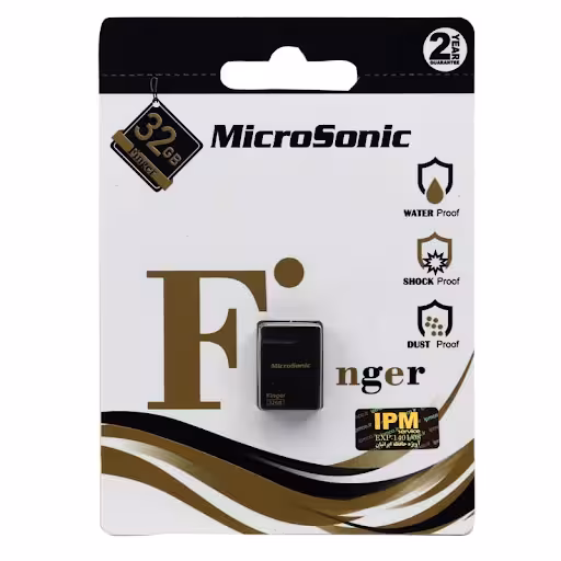 فلش مموری میکروسونیک FINGER USB2.0 ظرفیت 32 گیگابایت