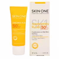 ضد آفتاب اسکین وان مدل فلویید SPF50 مناسب پوست چرب حجم 40 میلی لیتر