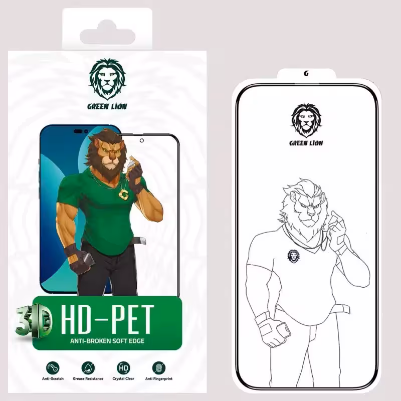 محافظ صفحه نمایش گرین مدل 3D HD-Pet مناسب برای گوشی موبایل اپل iPhone 13 / 13 pro /14