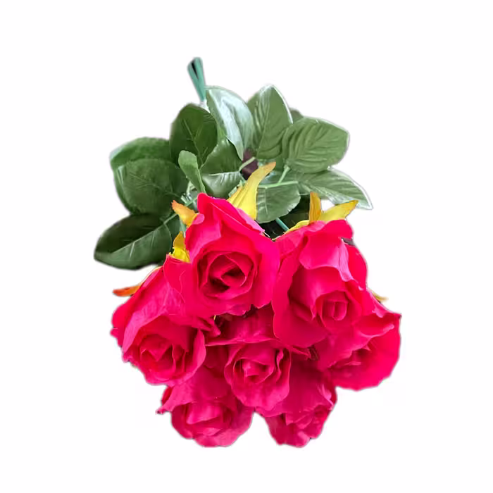 گل مصنوعی مدل رز 7 شاخه