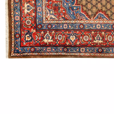 فرش دستبافت شش متری مدل کلیایی کد 38.432