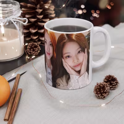 ماگ طرح بلک‌پینک BPK0015 BLACKPINK 