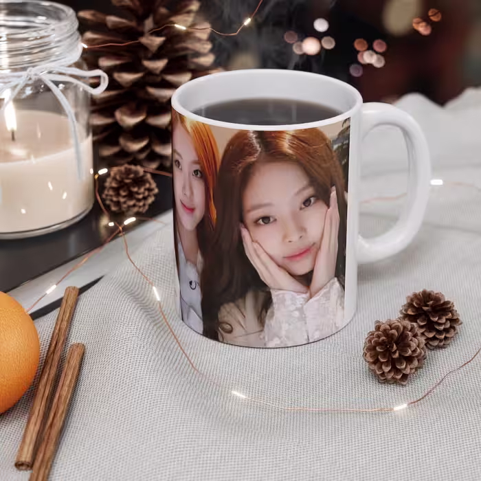 ماگ طرح بلک‌پینک BPK0015 BLACKPINK 