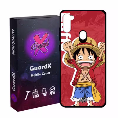 کاور گارد ایکس طرح One Piece Luffy Anime مدل Glass10470 مناسب برای گوشی موبایل سامسونگ Galaxy A11/M11