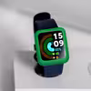 برچسب ماهوت طرح Matte-Green مناسب برای ساعت هوشمند شیائومی Redmi Watch 2 Lite