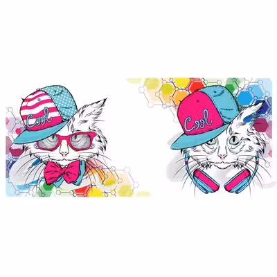 ماگ طرح گربه کد 15