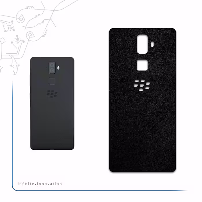برچسب پوششی ماهوت مدل Black-Chamois-Leather مناسب برای گوشی موبایل بلک بری Evolve
