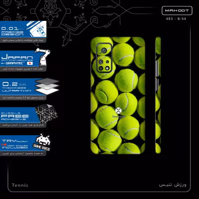 برچسب پوششی ماهوت مدل Tennis-FullSkin مناسب برای گوشی موبایل شیائومی Mi 10T 5G