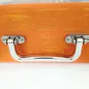 جعبه چوبی مدل چمدان طرح نقشه جهان کد WS204