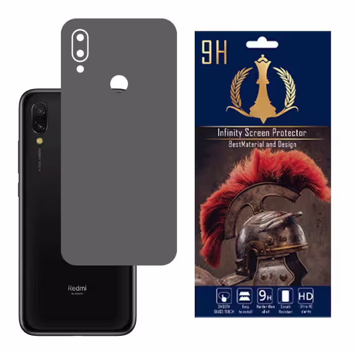 برچسب پوششی اینفینیتی مدل PRO MAX مناسب برای گوشی موبایل شیائومی REDMI 7 به همراه محافظ صفحه نمایش