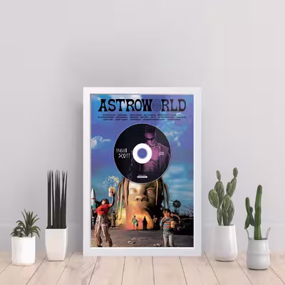 تابلو مدل تراویس اسکات Travis Scott کدS2517-w