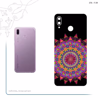 برچسب پوششی ماهوت مدل Mandala Design 5 مناسب برای گوشی موبایل آنر Play