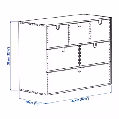 ارگانایزر ایکیا مدل moppe-4021