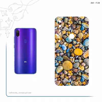 برچسب پوششی ماهوت مدل River rocks مناسب برای گوشی موبایل شیائومی Mi Play