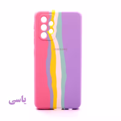 کاور مدل سیلیکونی طرح آبرنگی مناسب برای گوشی موبایل سامسونگ Galaxy A72